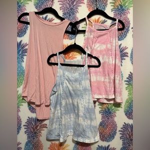 Lot of 3! Gently worn girls tank tops from Old Navy & Children’s Place. Sz 7/8